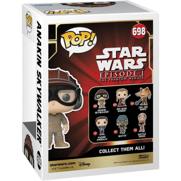 Funko POP! Star Wars: Episode 1 The Phantom Menace Anniversary - Anakin Skywalker with Helmet