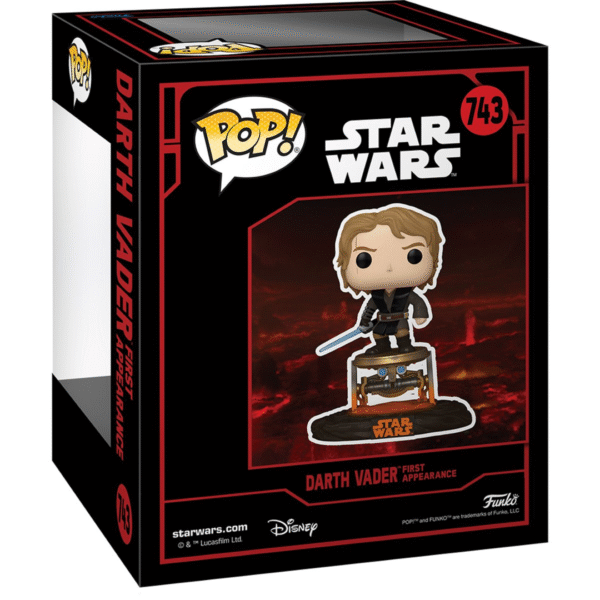 Darthvaderfirst3 Star Wars Dark Side Darth Vader First Appearance Deluxe Funko Pop! Vinyl Figure #743
